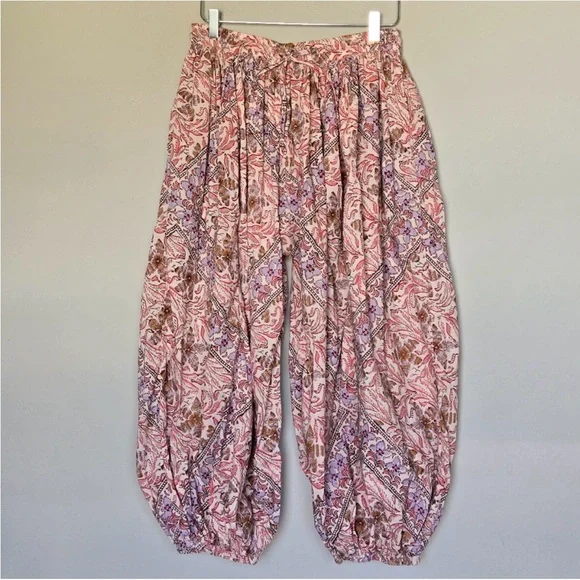 Urban Outfitters Out From Under NWOT Floral Harem Boho Pants - Picture 8 of 11